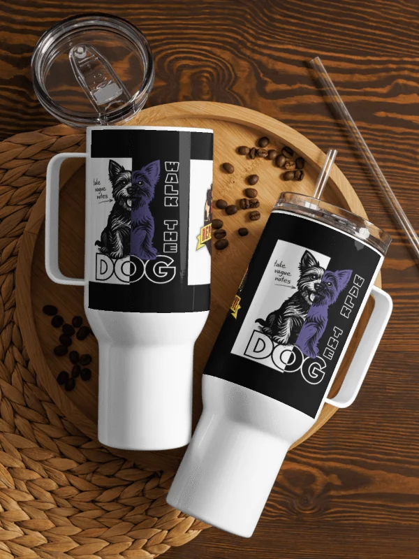 Walk the Dog True Crime Travel Mug product image (6)