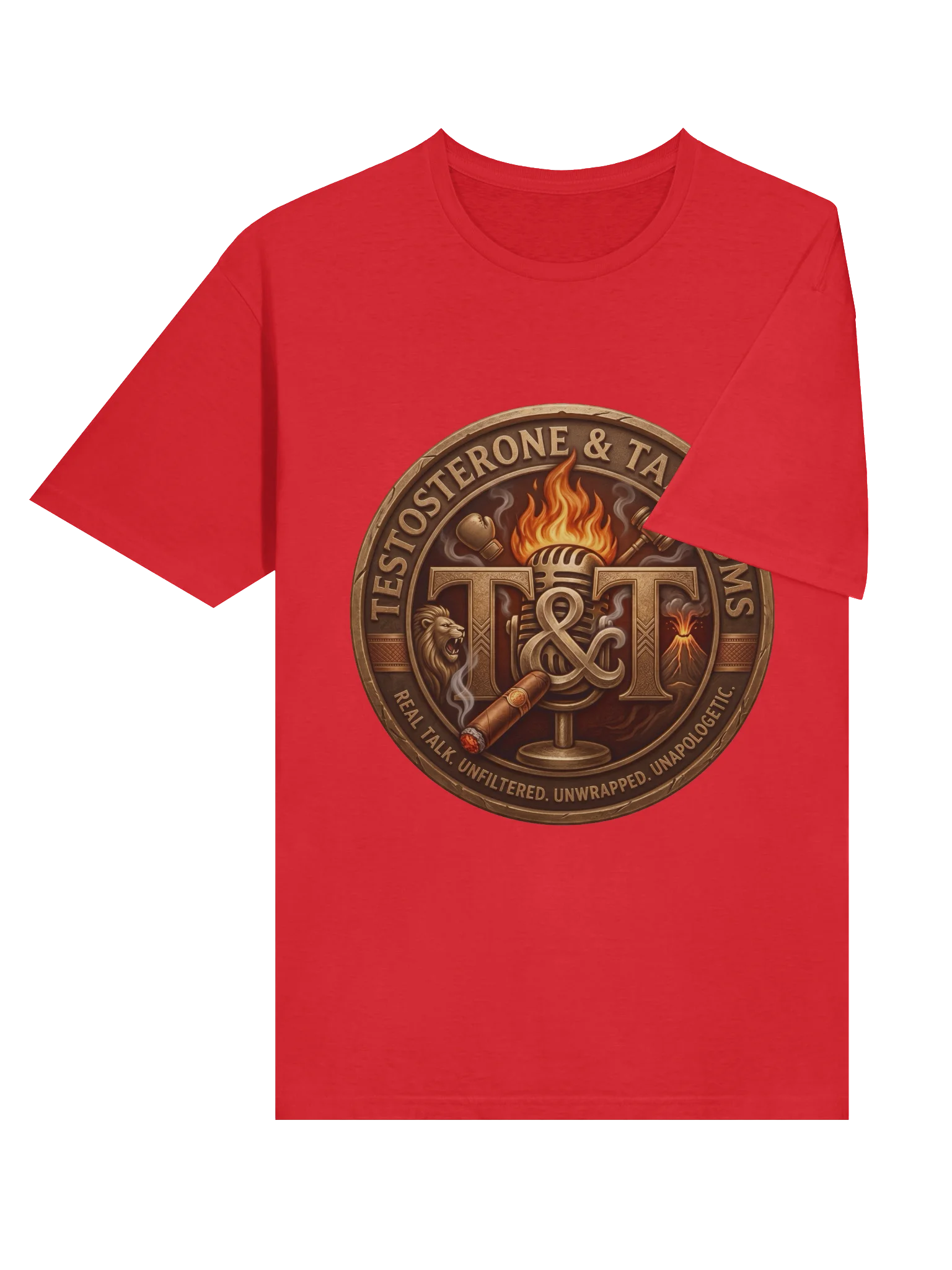 The T&T Signature Tee - RED product image (4)