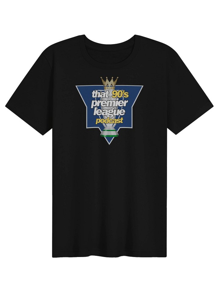 That 90s Premier League Podcast Crest Tee product image (1)