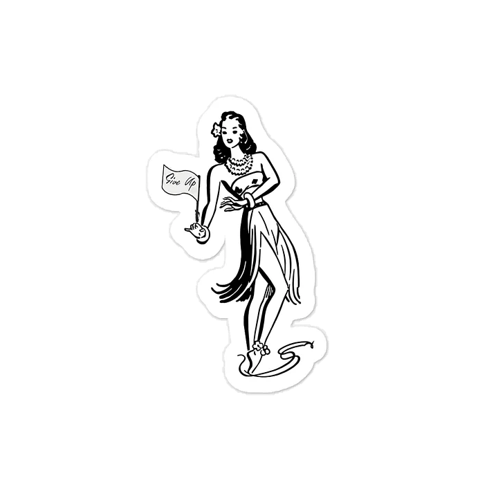 Hula Girl Decal product image (1)