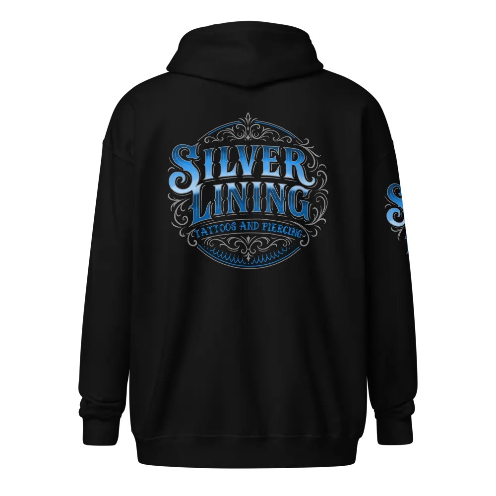 Silver Lining zip hoodie product image (2)