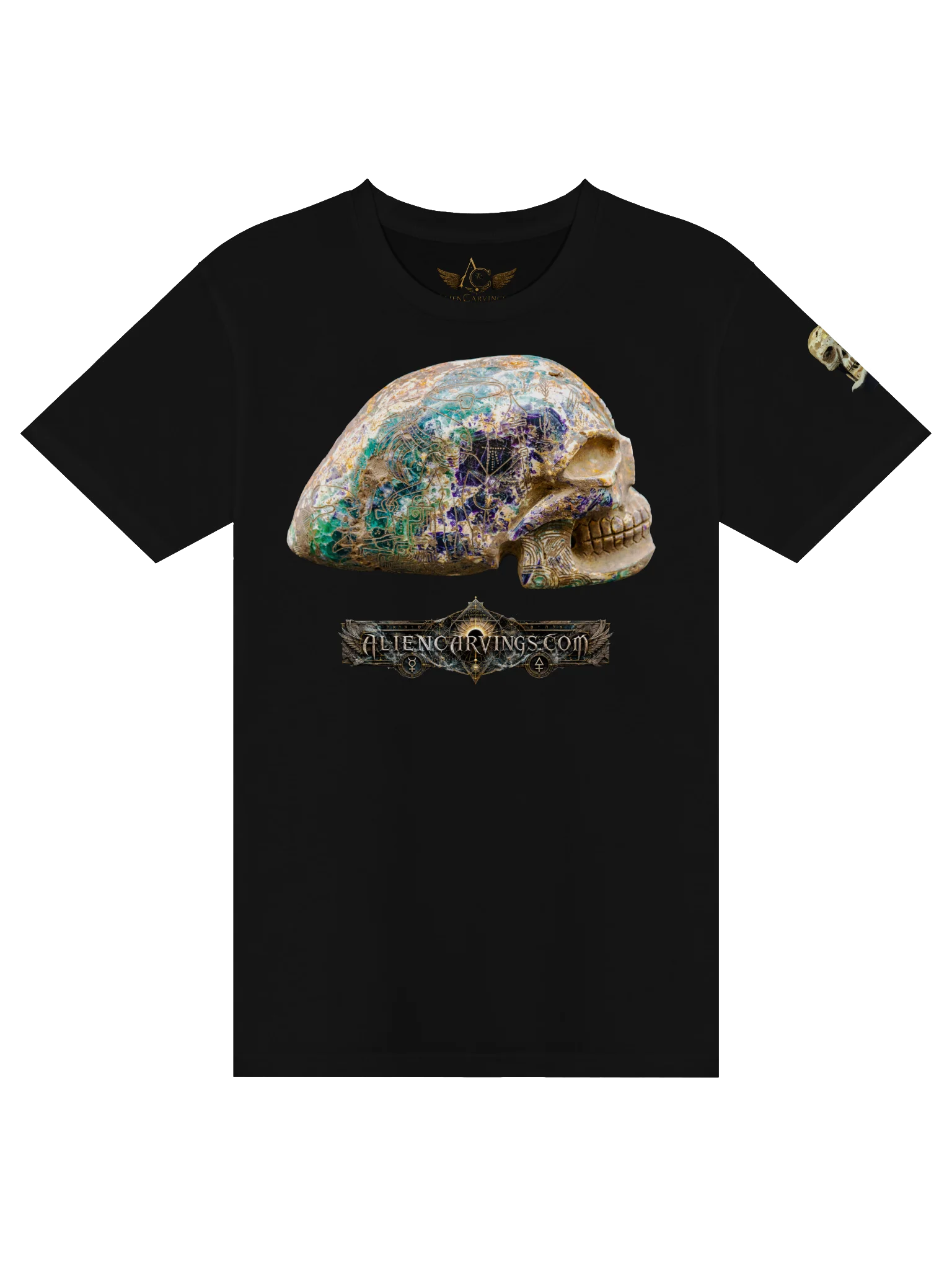 Giant Fluorite Skull Premium T-Shirt product image (1)