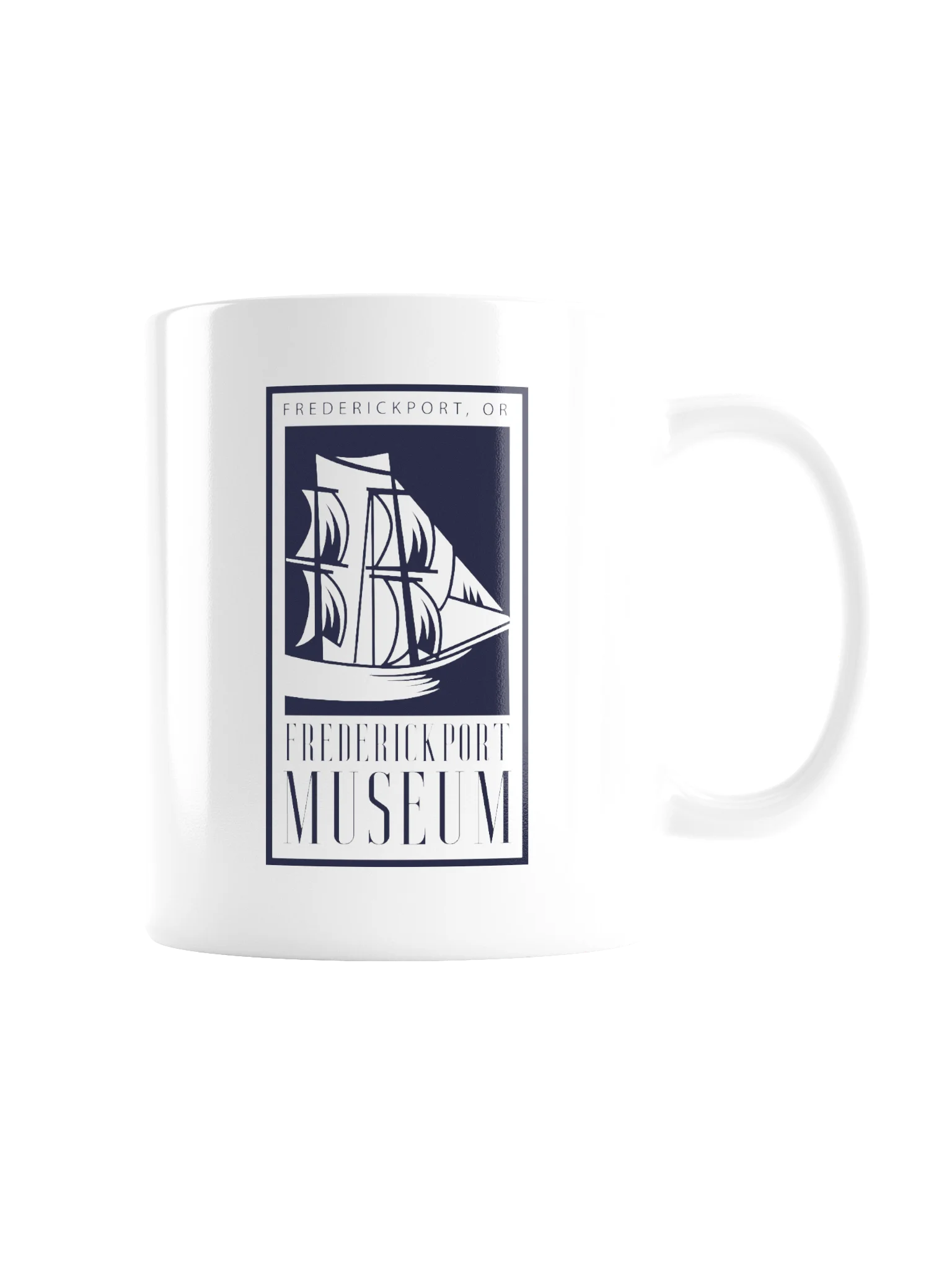 Frederickport Museum Navy Coffee Mug product image (7)