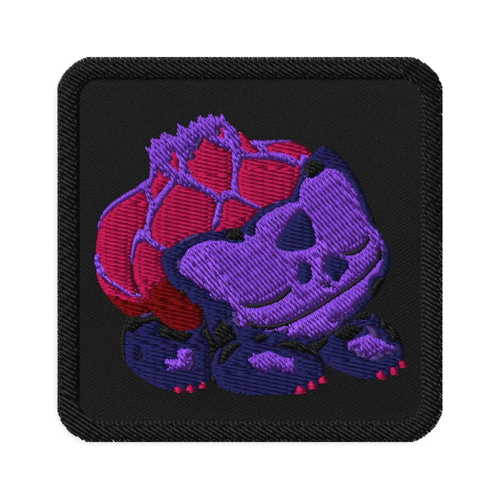 Purple Lotus Frog Patch product image (1)