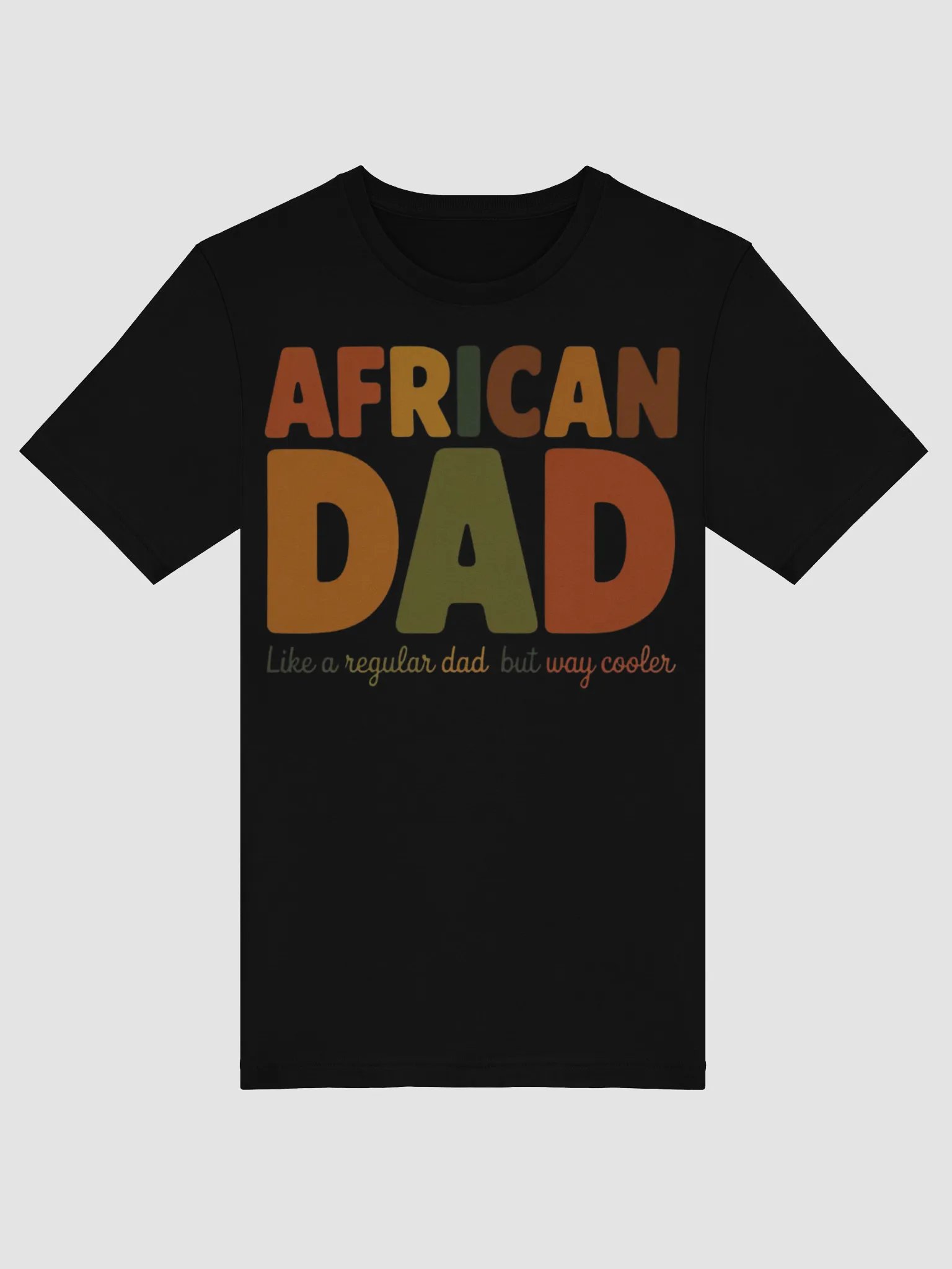African Dad Father Papa Africa Father's Day Supersoft T-Shirt product image (5)