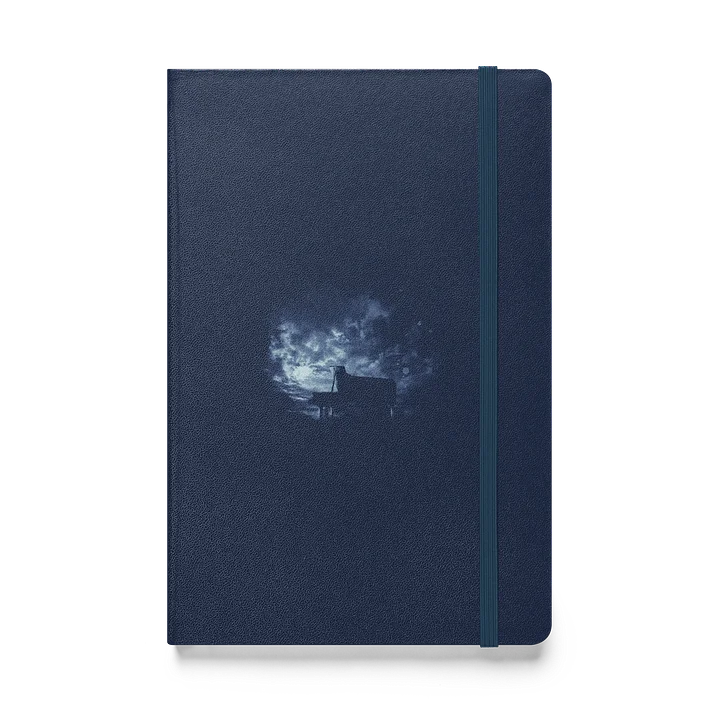 Navy "Sky" hardcover notebook product image (1)