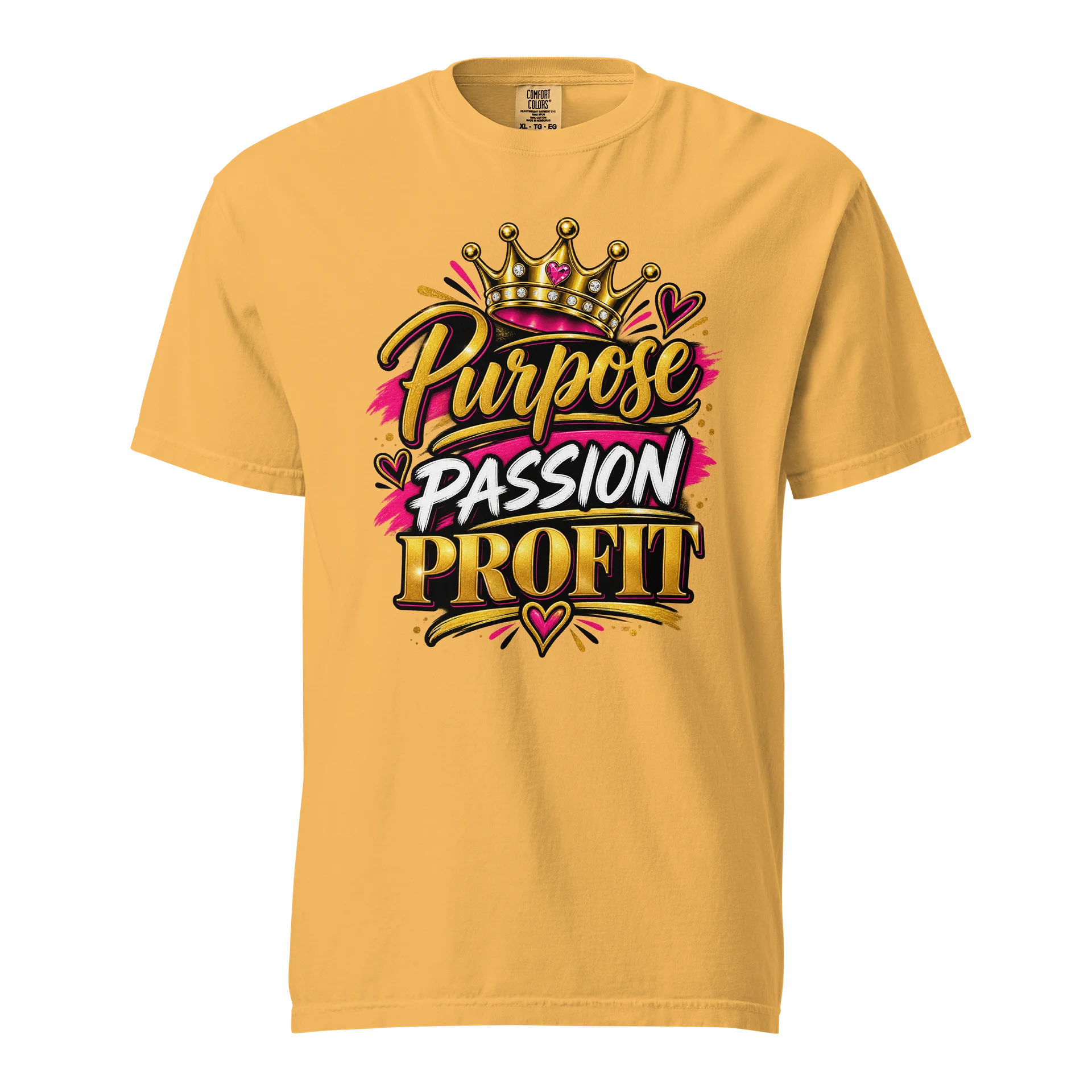 Purpose, Passion, Profit Crown Tee product image (1)