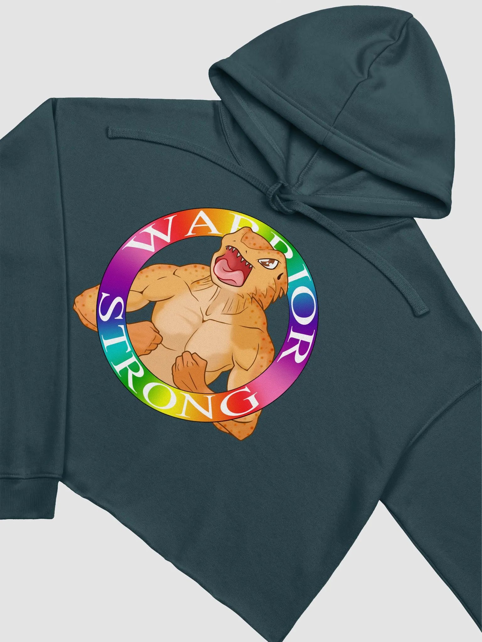 Warrior PRIDE Warrior STRONG Crop Top Hoodie product image (23)