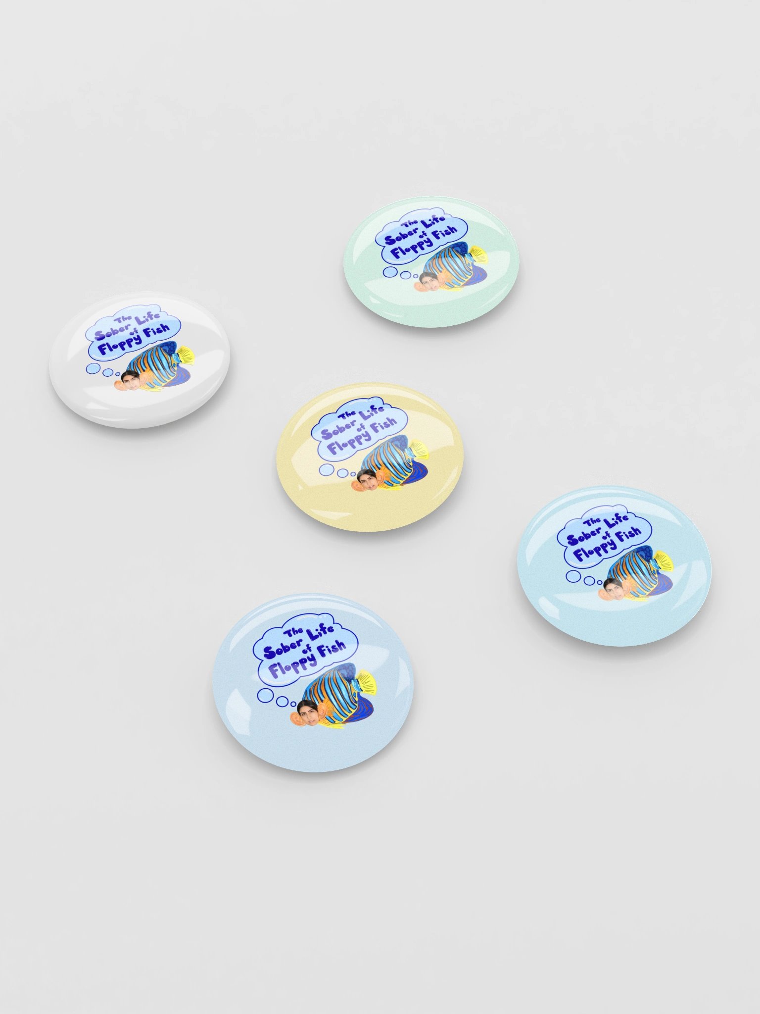 Sober Floppy Fish Pins product image (4)
