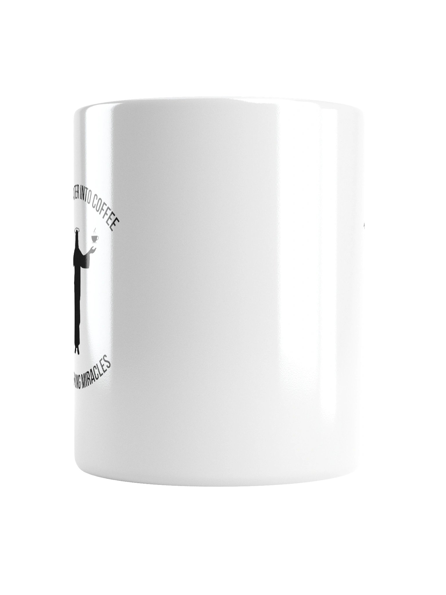 Water Into Coffee — White Glossy Mug product image (2)