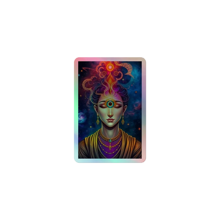Mystic Third Eye Holographic Sticker Set product image (1)