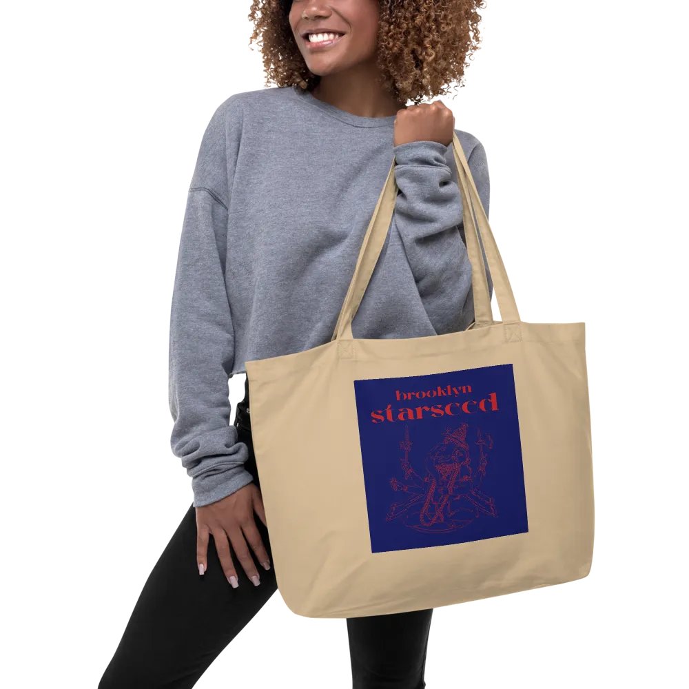 Brooklyn Starseed red ganesh tote bag product image (5)