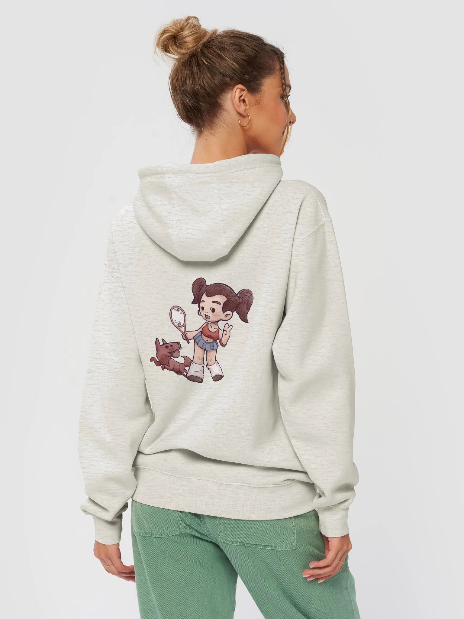 She & Her Pet | Lane Seven Premium Pullover Hoodie product image (15)