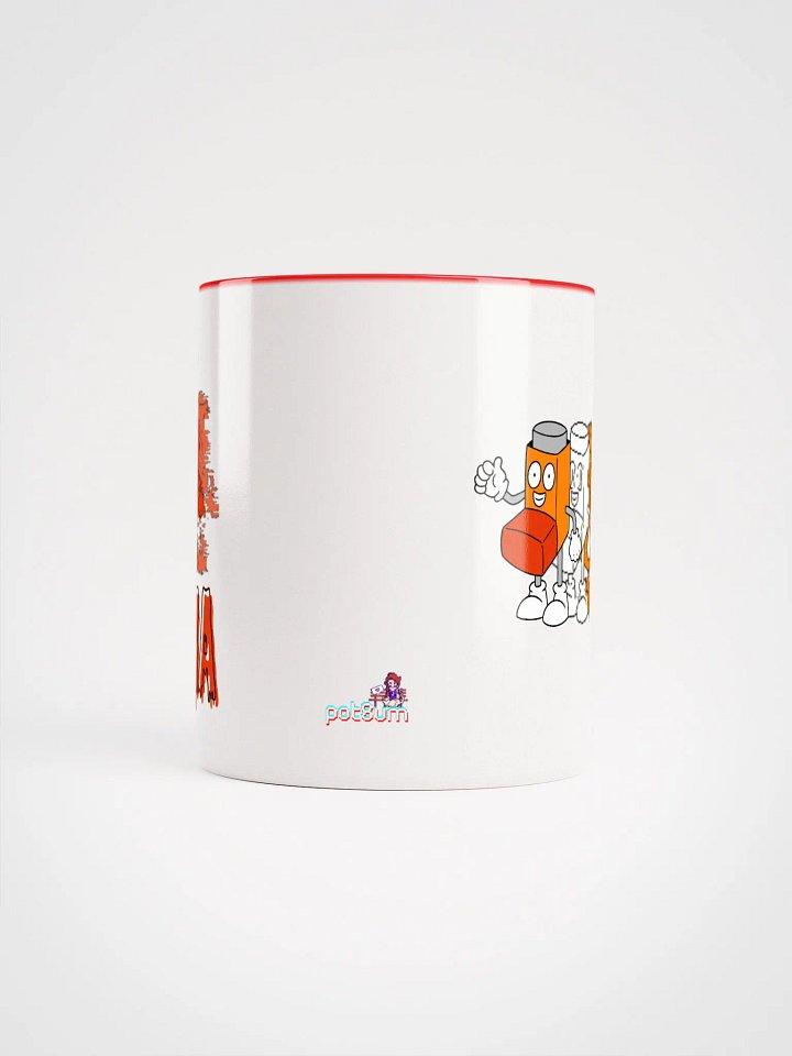PAIN IN THE ASTHMA duocolor mug product image (2)