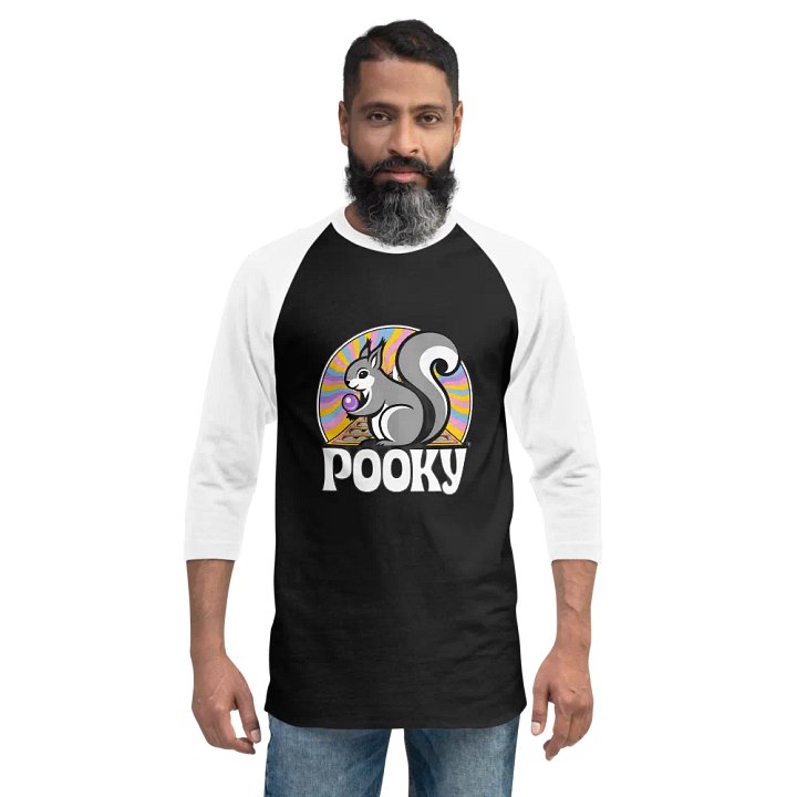 Psychedelic Pooky Raglan Tee product image (2)