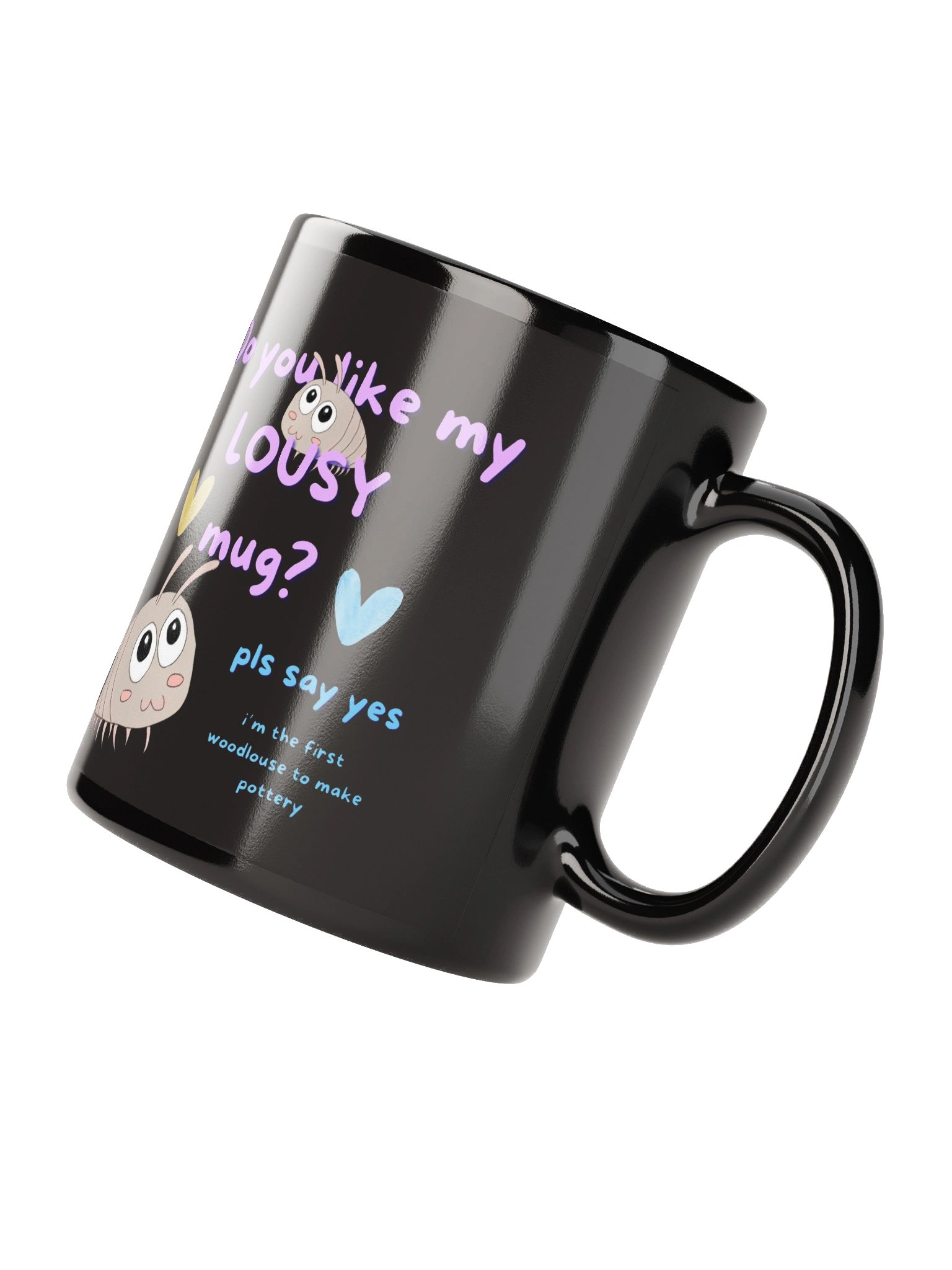 LOUSY MUG (but black) product image (4)