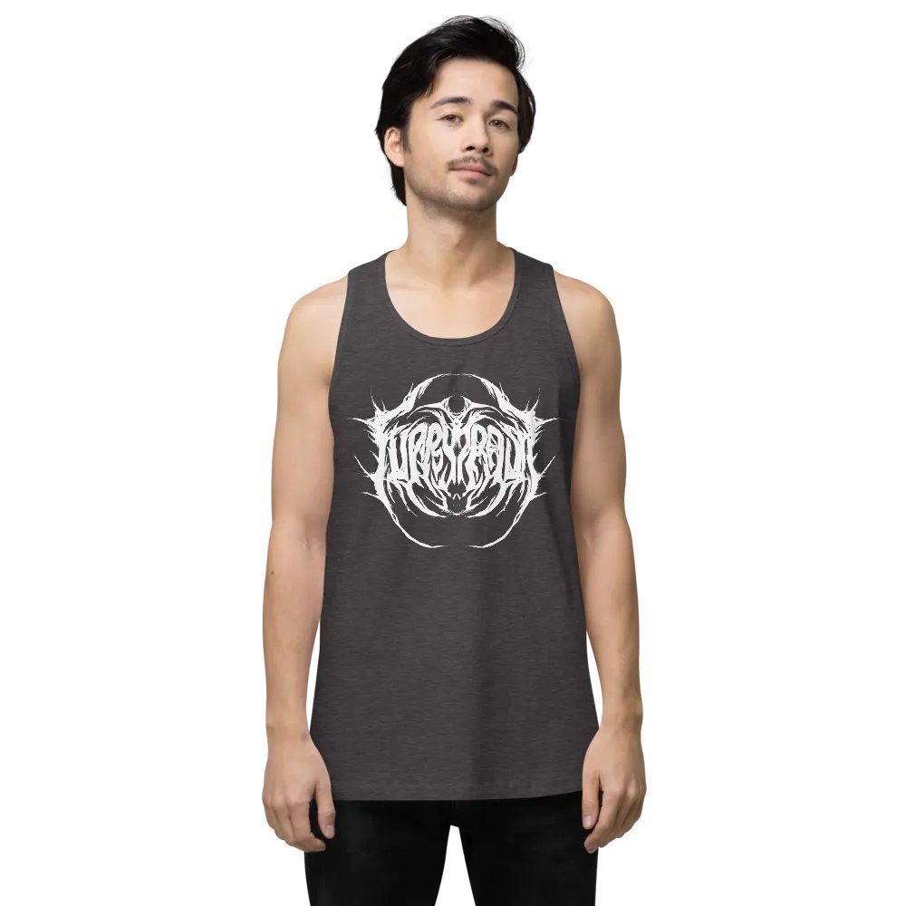 Furry Trash Tank – Metal Logo (White Print) product image (2)