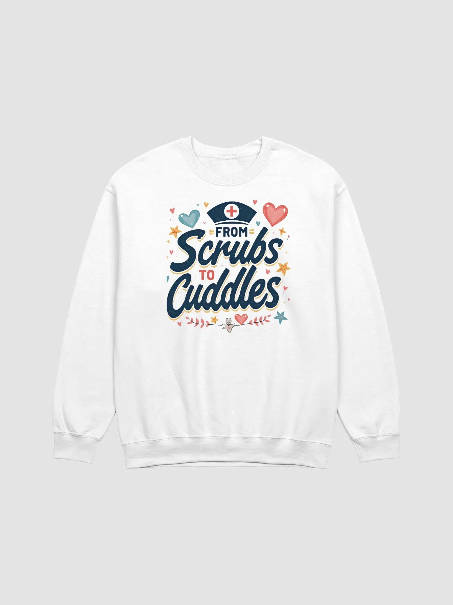 from Scrubs to Cuddles Crewneck Sweatshirt product image (7)