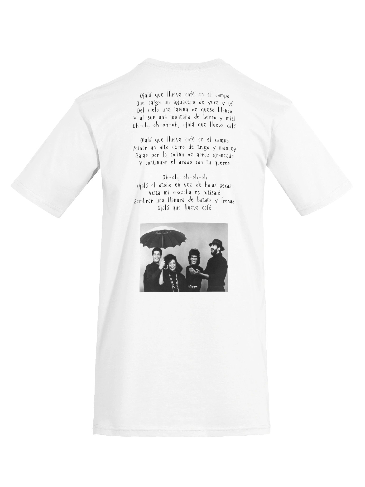 Ojalá Que Llueva Café T-shirt + Digital Album product image (7)