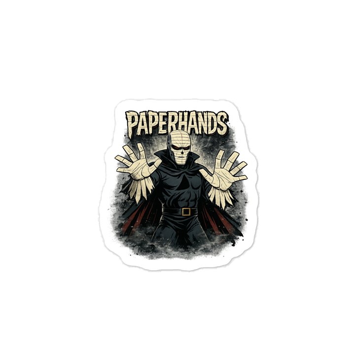PAPERHANDS STICKER product image (1)