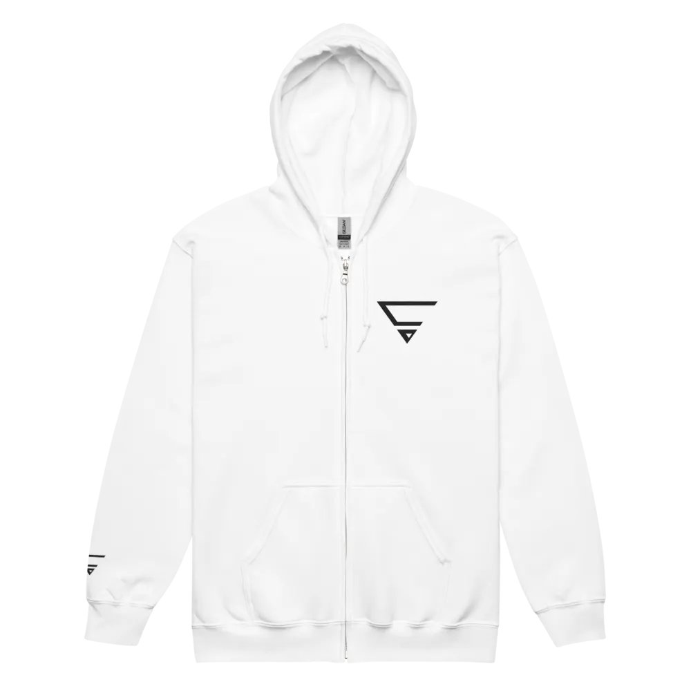 CraytoX Zip-Hoodie - White product image (9)