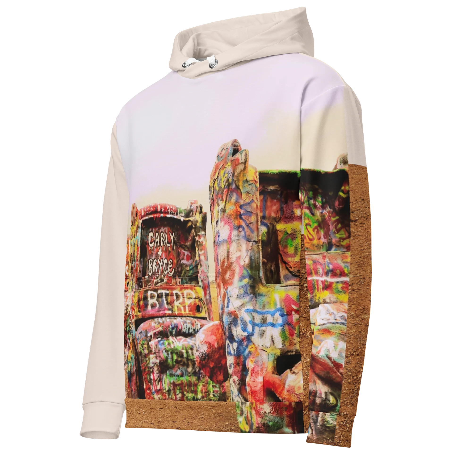 Cadillac Ranch Unisex Cotton Hoodie product image (3)