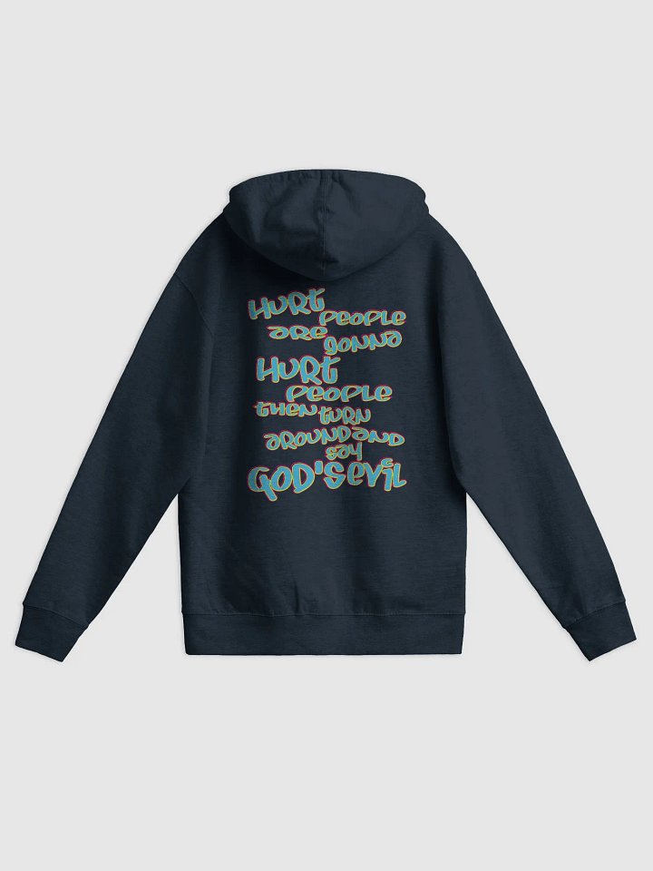 Hurt People - Blue Graffiti - Independent Trading Co. Fleece Zip Up Hoodie product image (1)