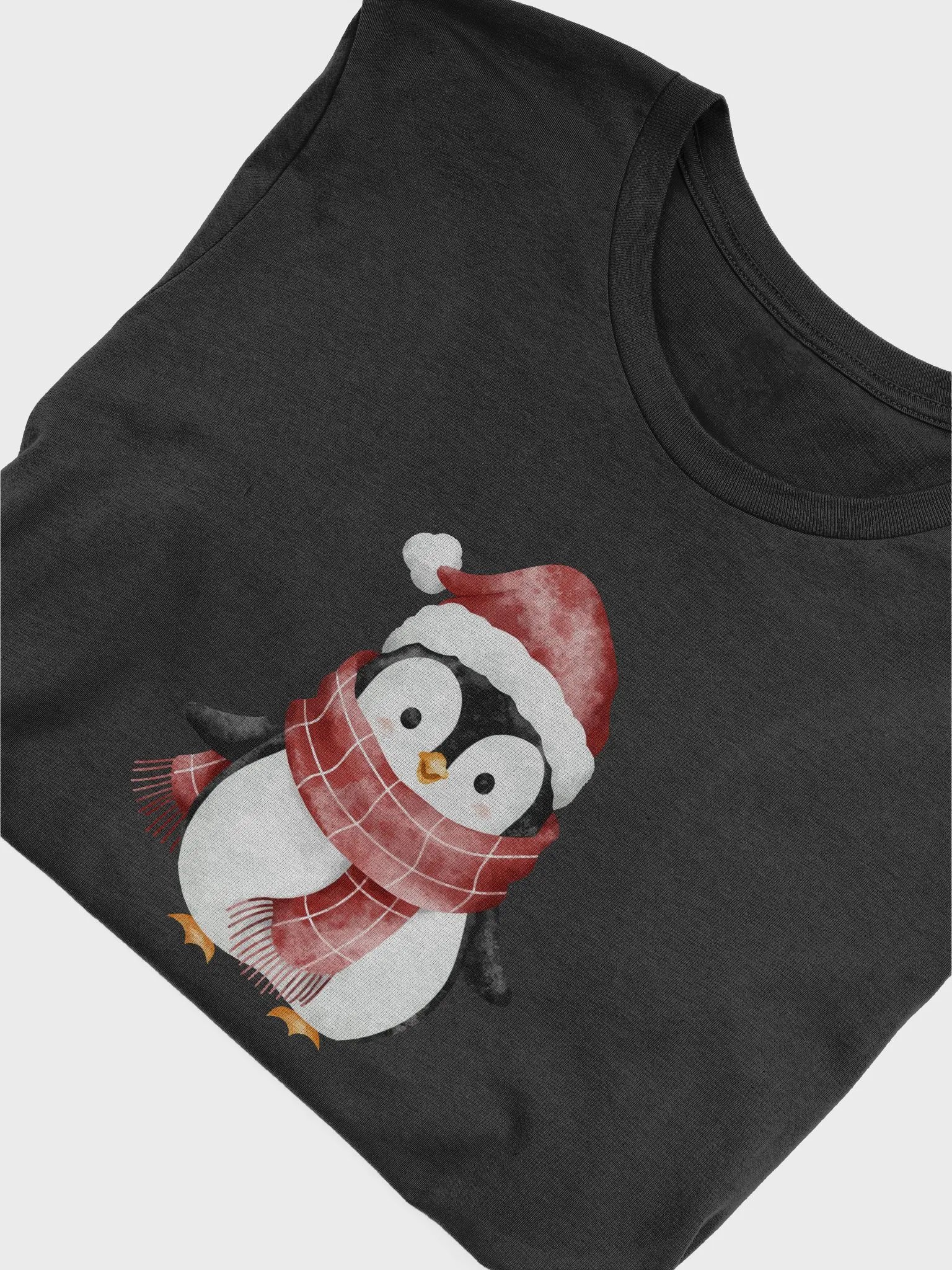 Santa Penguin Holiday T-Shirt product image (3)