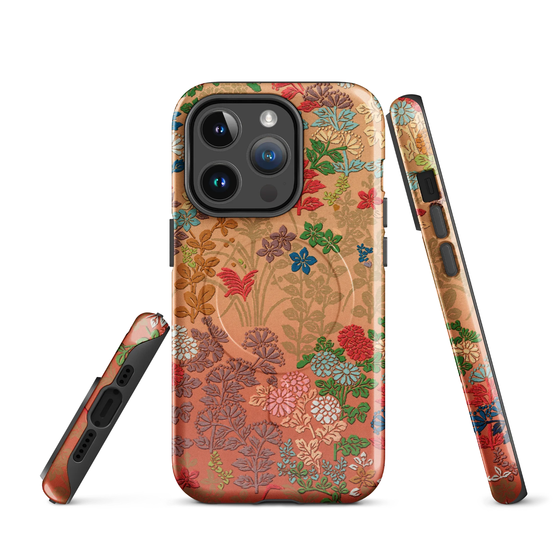 Audsley Japanese Floral Brocade iPhone® MagSafe® Tough Case product image (7)