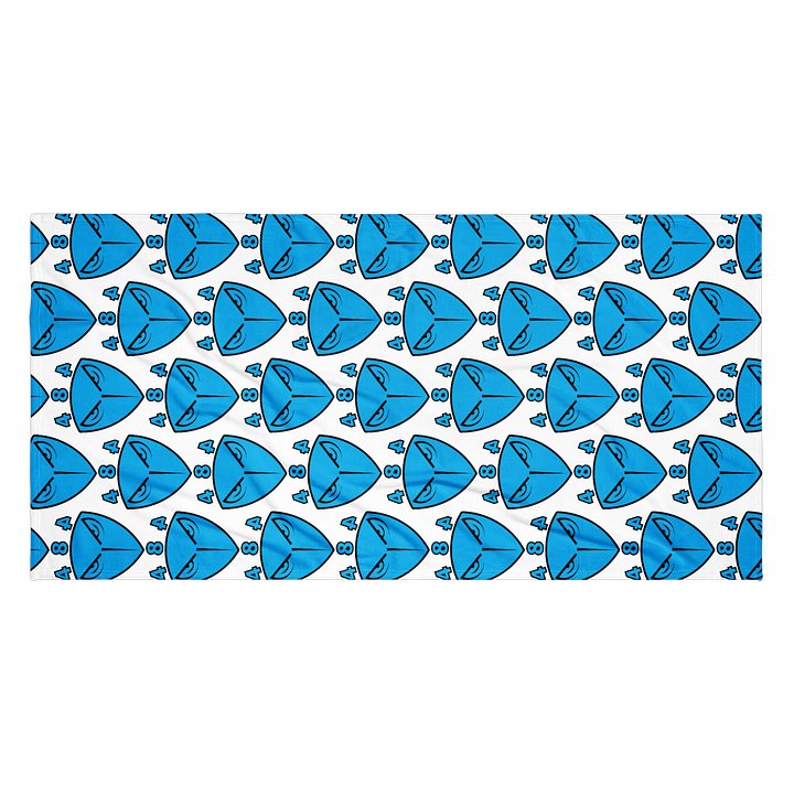 484 Face Logo Beach Towel product image (1)
