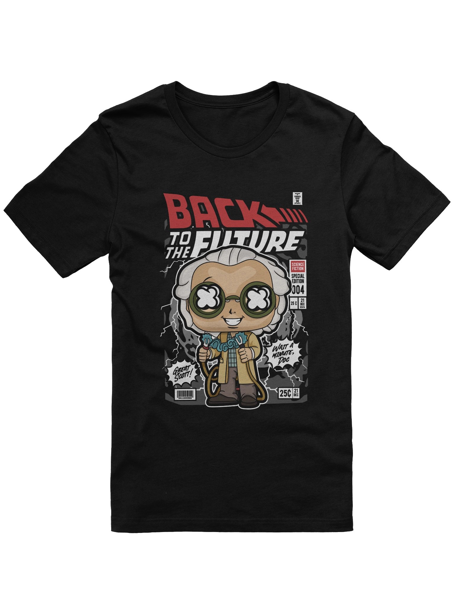 Scientific Visionary Cartoon Tee product image (1)