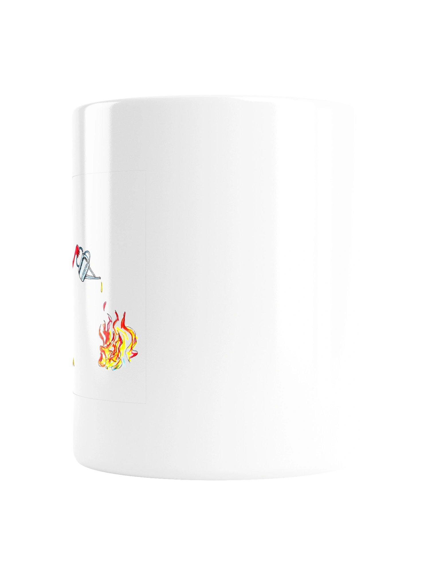 White Glossy Mug product image (2)