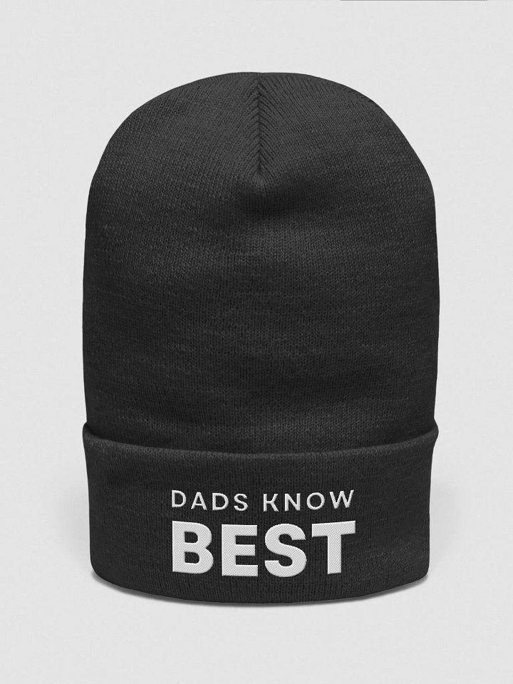Dads Know Best Unisex Beanie product image (2)