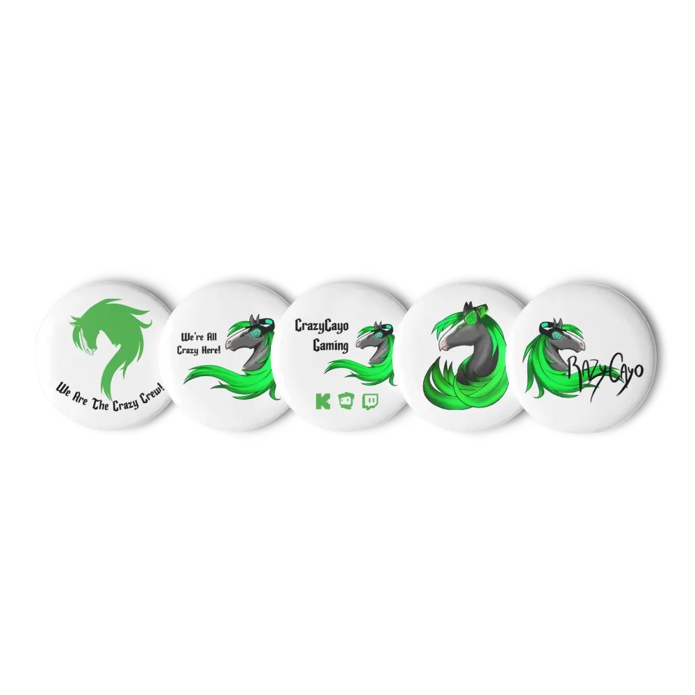 CrazyCayo Logo Assortment Pins product image (1)