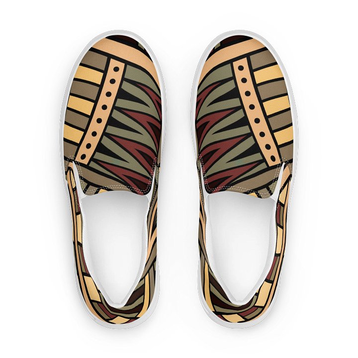 Geometric Fusion Men's Slip-On Shoes product image (1)