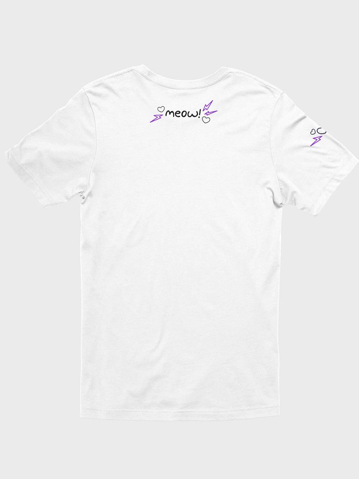 Lovely Digital Meow // T-Shirt - Purple - Light Mode product image (2)
