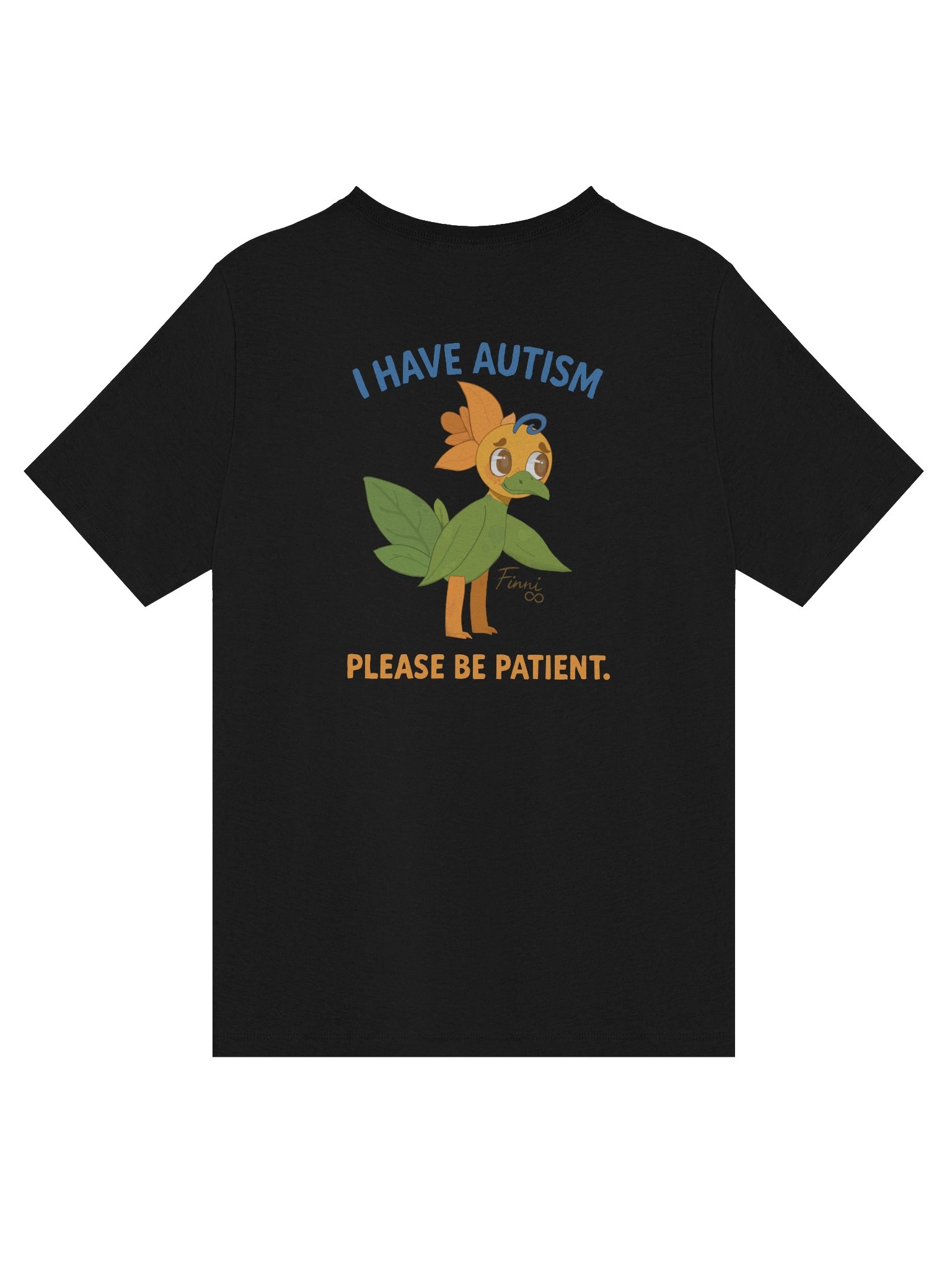 💛 Finni Says: Please Be Patient — Disney With Sean Show V-neck T-Shirt product image (4)