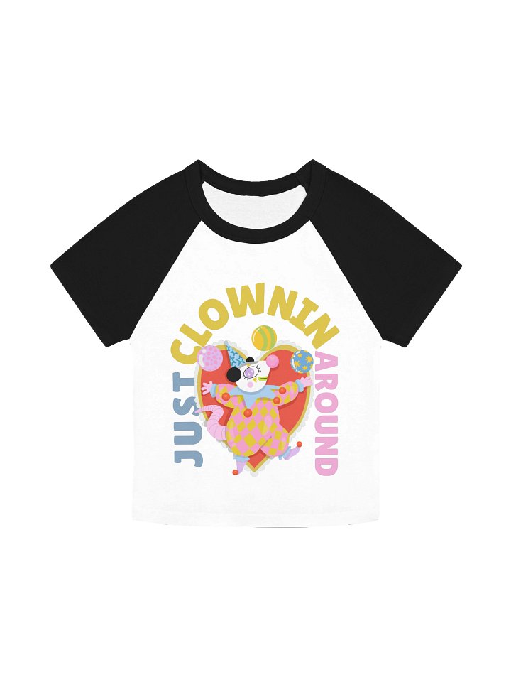 Just Clownin' Around Opossum Varsity Tee product image (5)