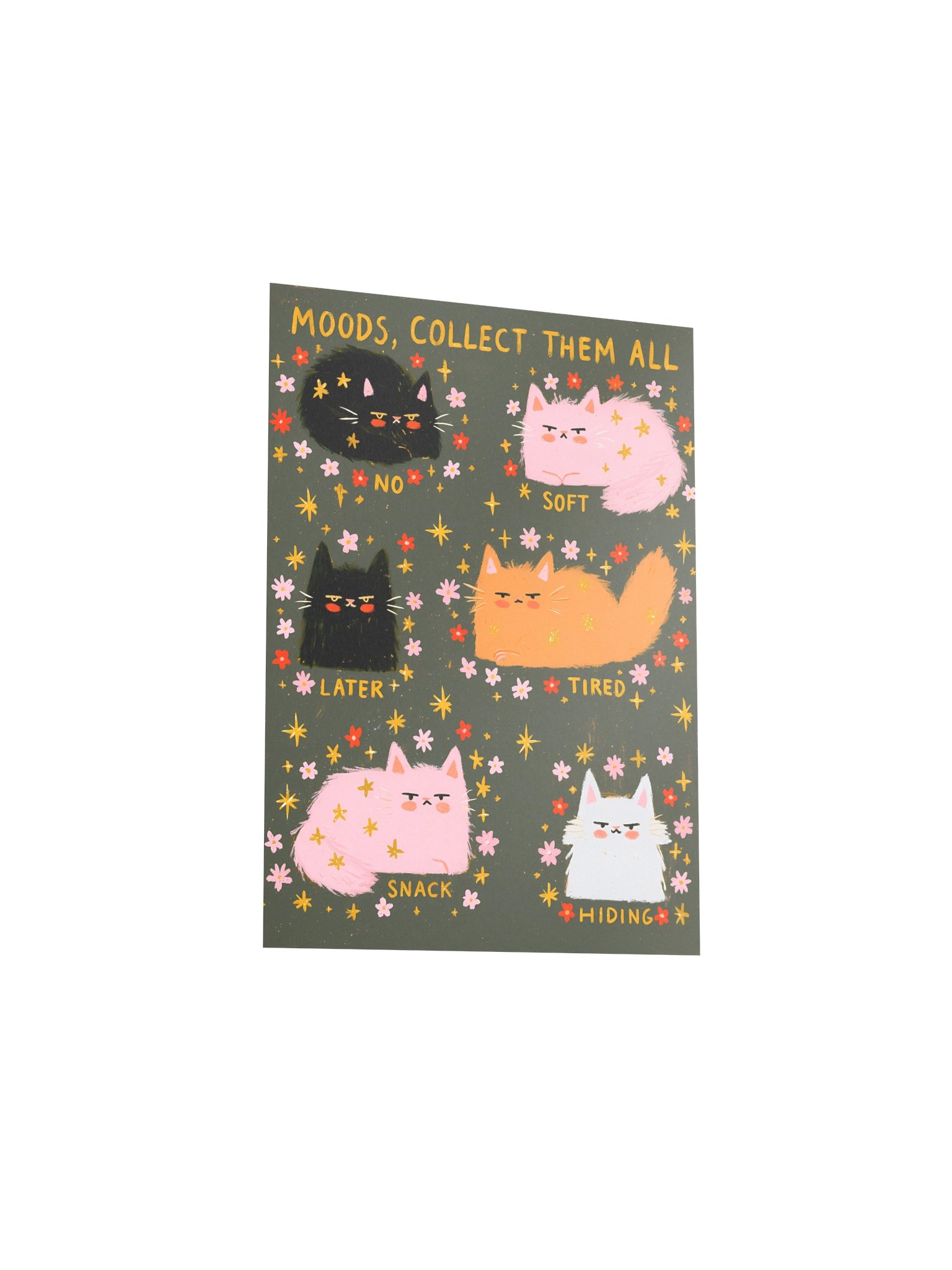 Moods, Collect Them All Cat Poster product image (12)