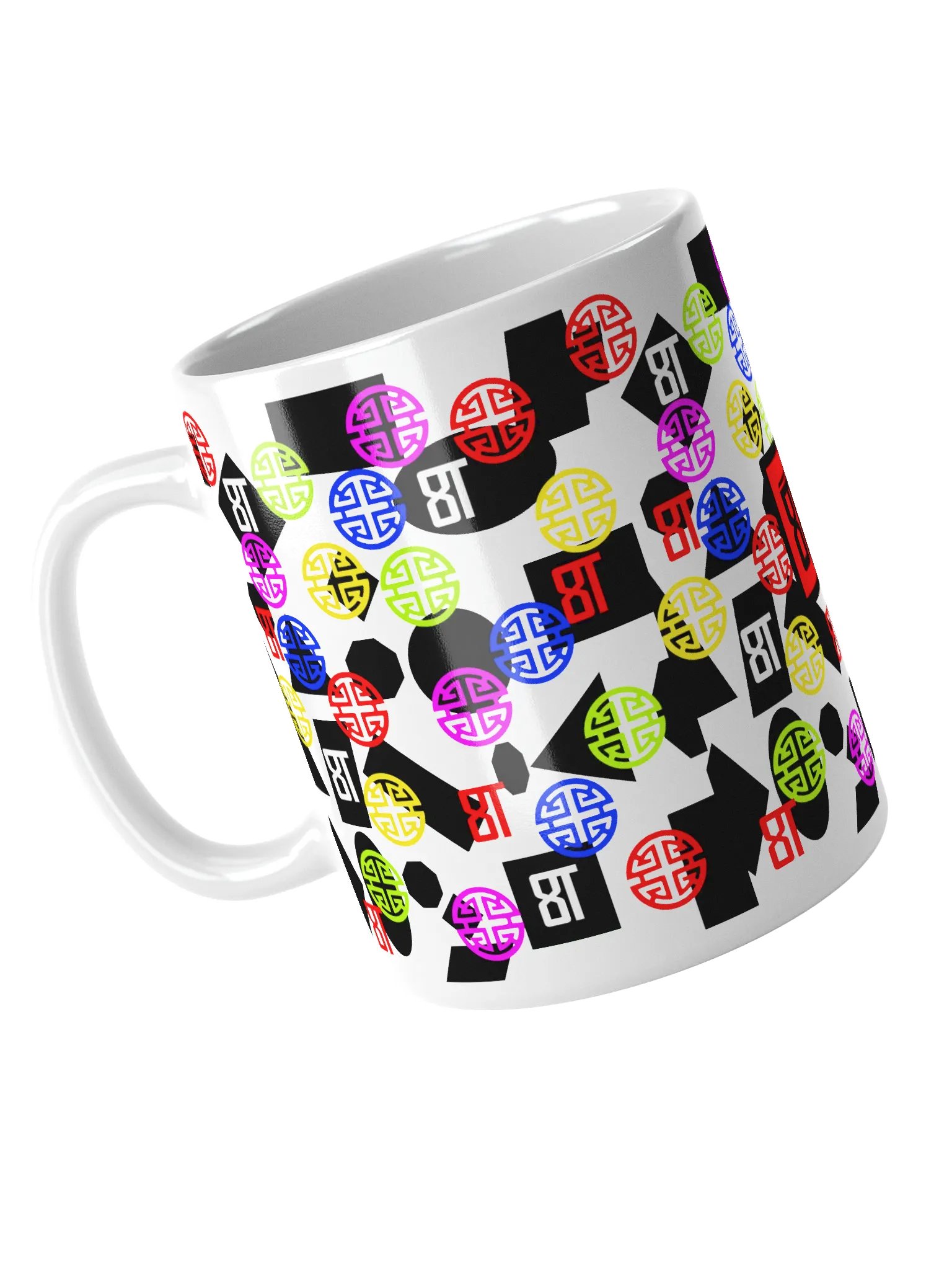 8T Sips Minimal White Glossy Mug product image (3)