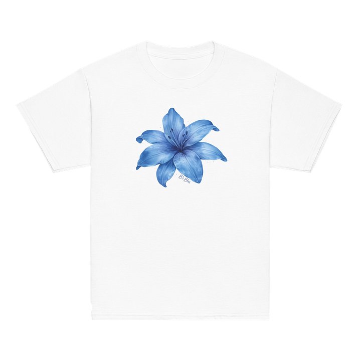 Blue Lily Baby Tee product image (1)