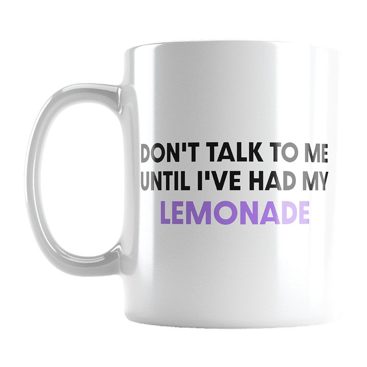 Don’t Talk to Me Mug product image (1)
