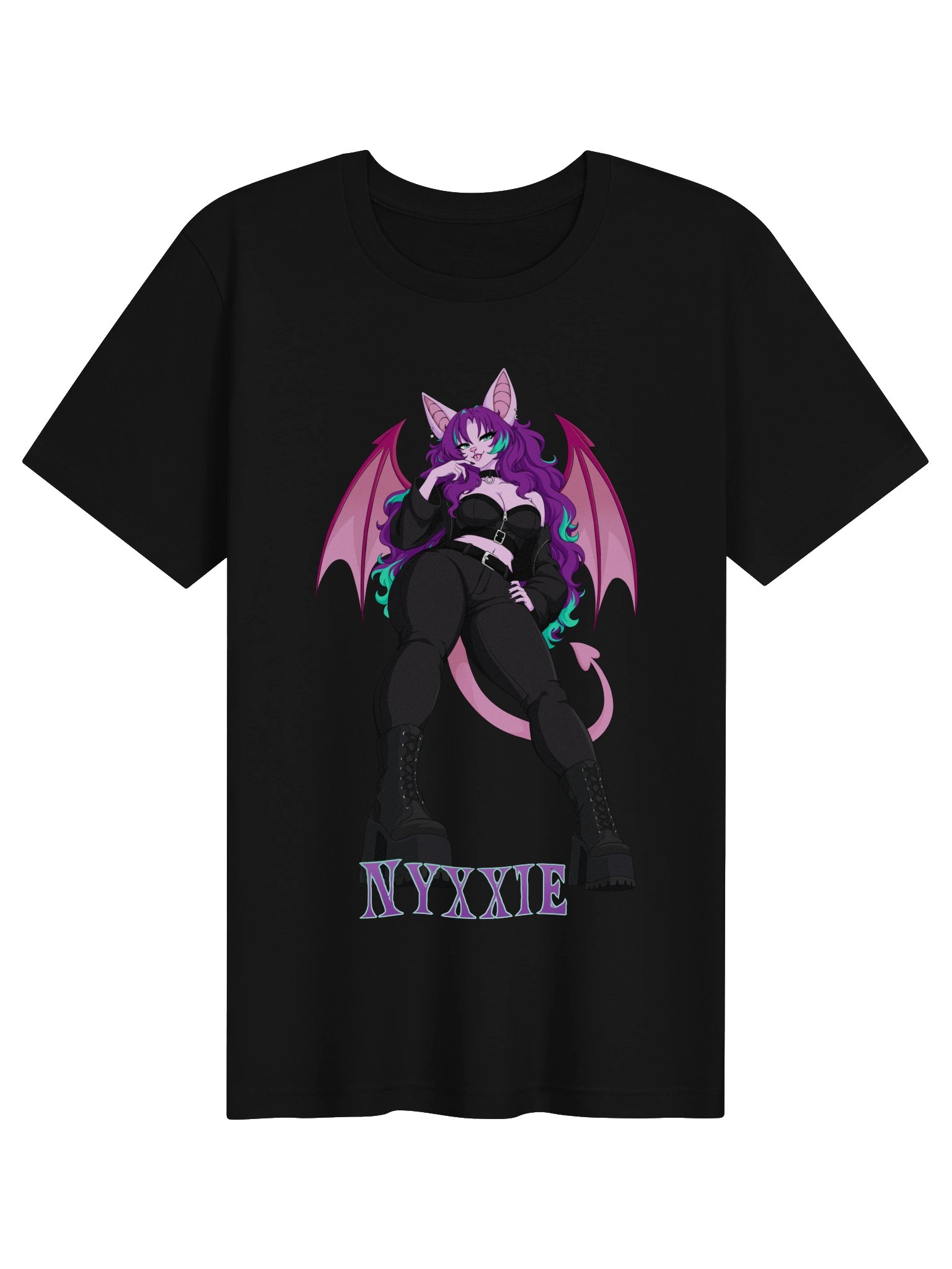 Anxiety Bear presents a Nyxxie T-shirt product image (2)