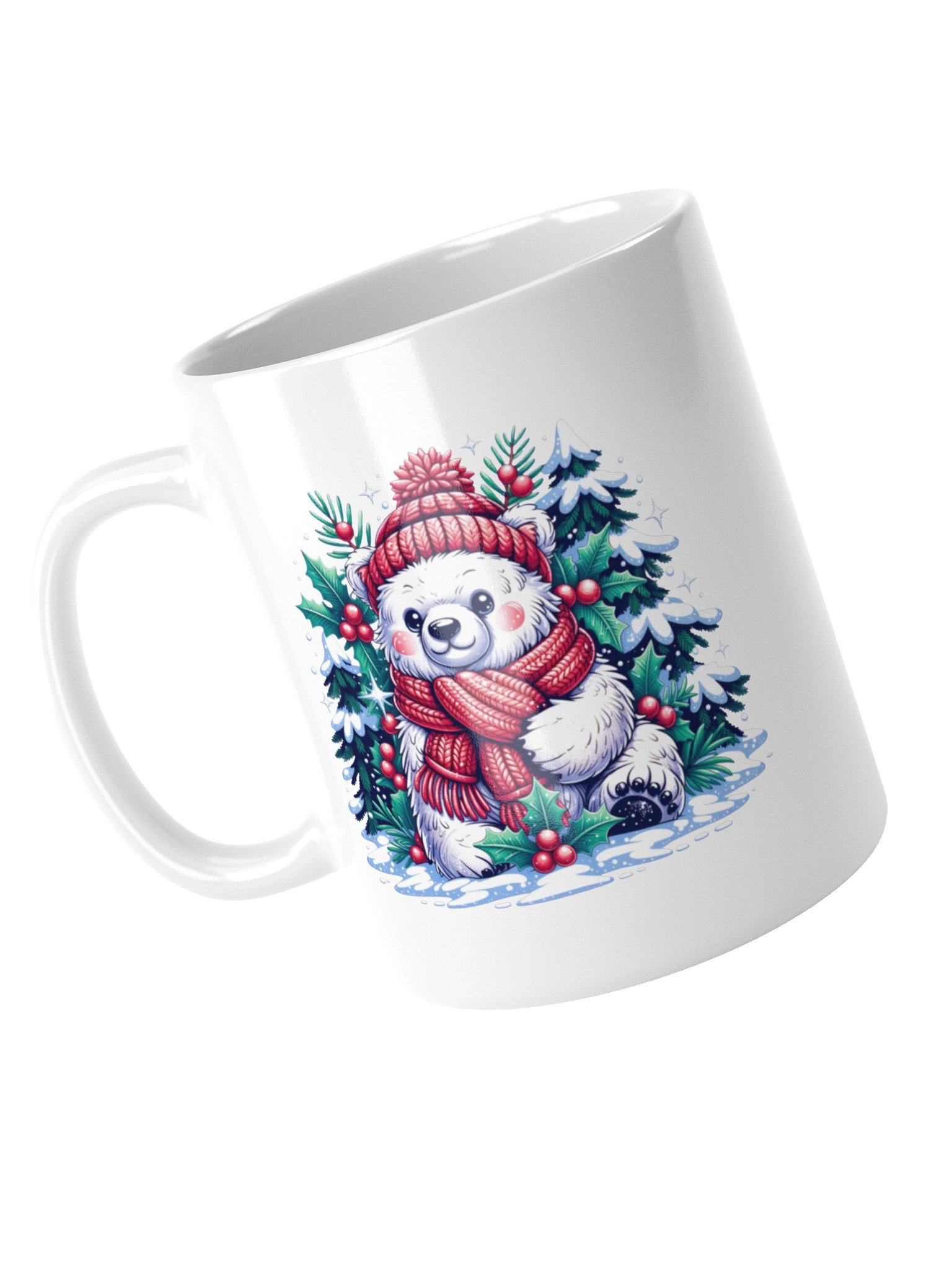 Polar Bear Christmas Wonderland Coffee Mug product image (5)