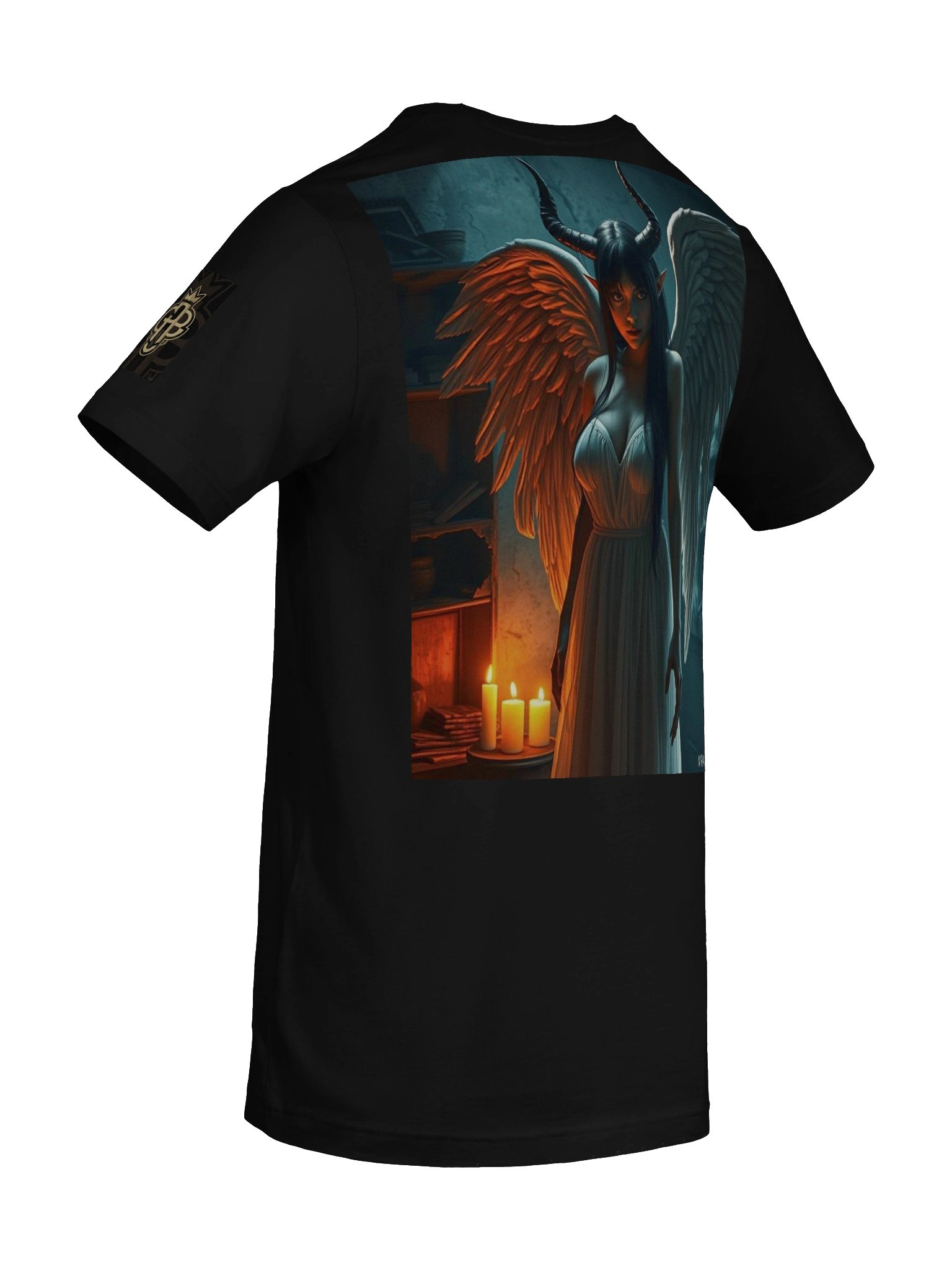Good Girl bad Girl Gold & Black T-Shirt product image (10)
