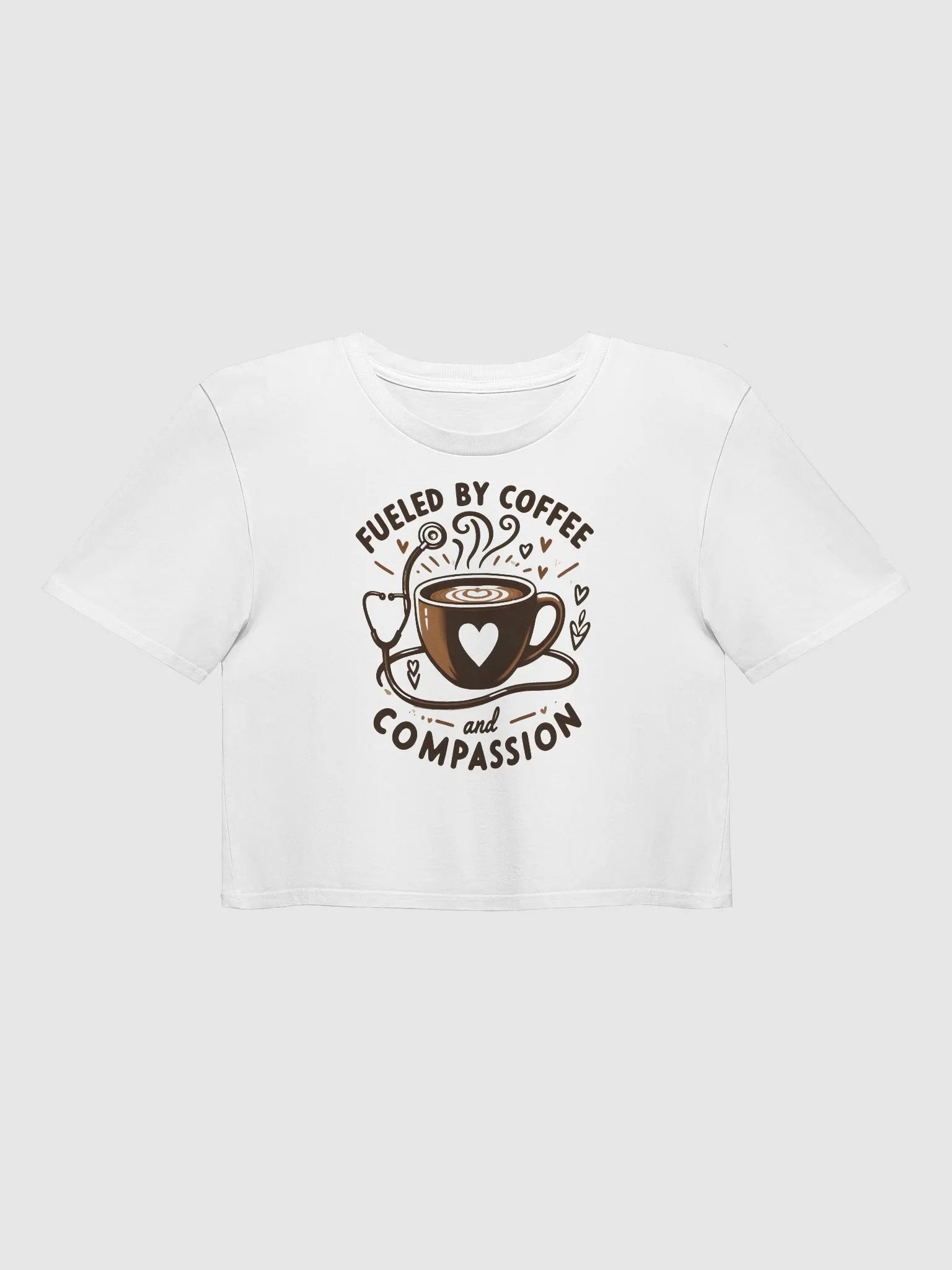 Heartfelt Brew Women's Crop Top product image (2)