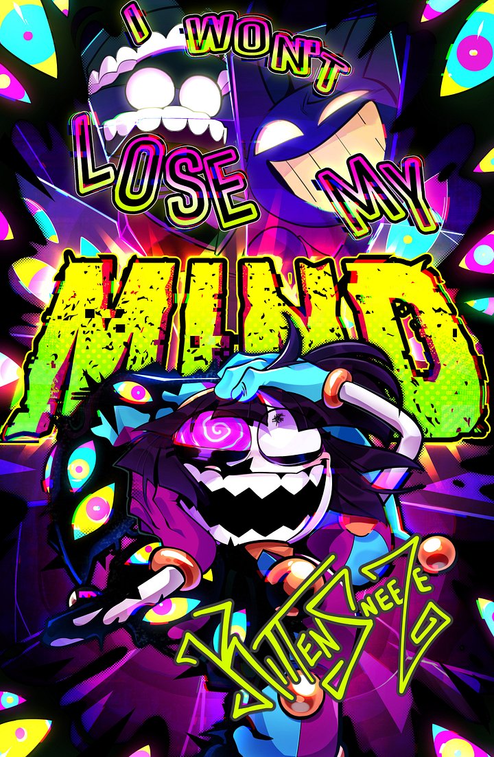 (SIGNED) I Won't Lose My Mind - POSTER product image (1)