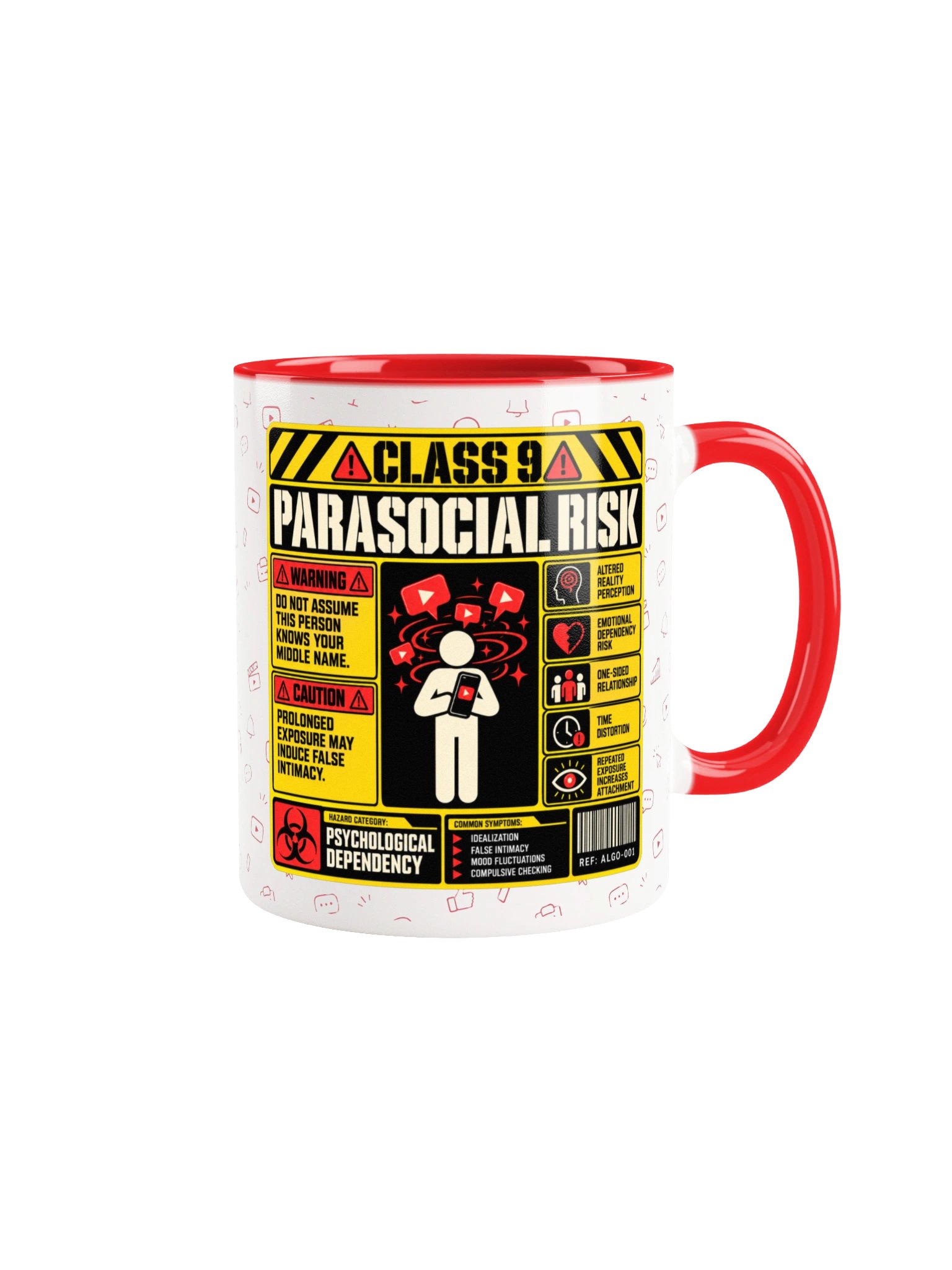 The Parasocial Risk Hazard Mug product image (4)