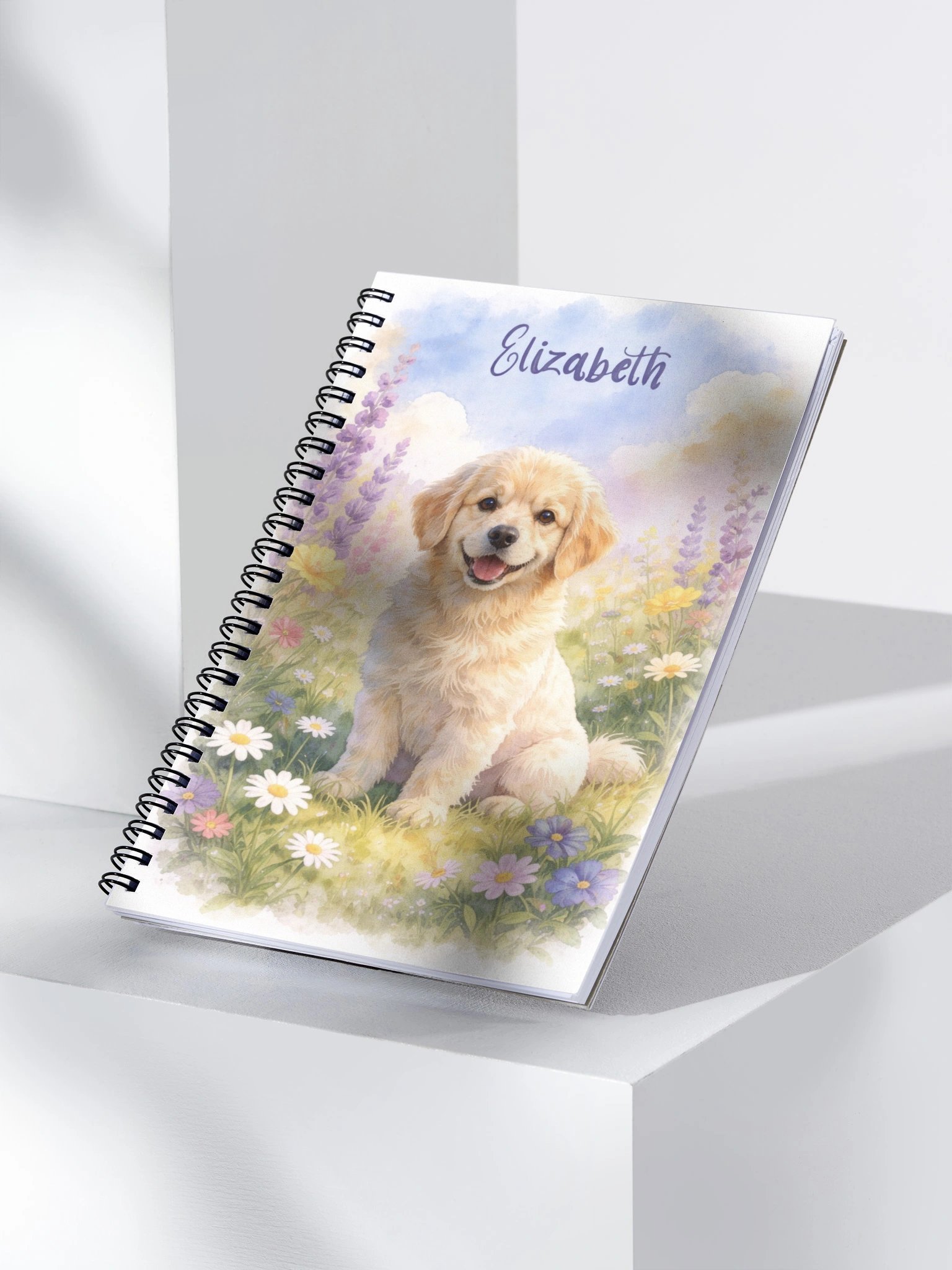 Dreamy Garden Spiral Notebook product image (3)