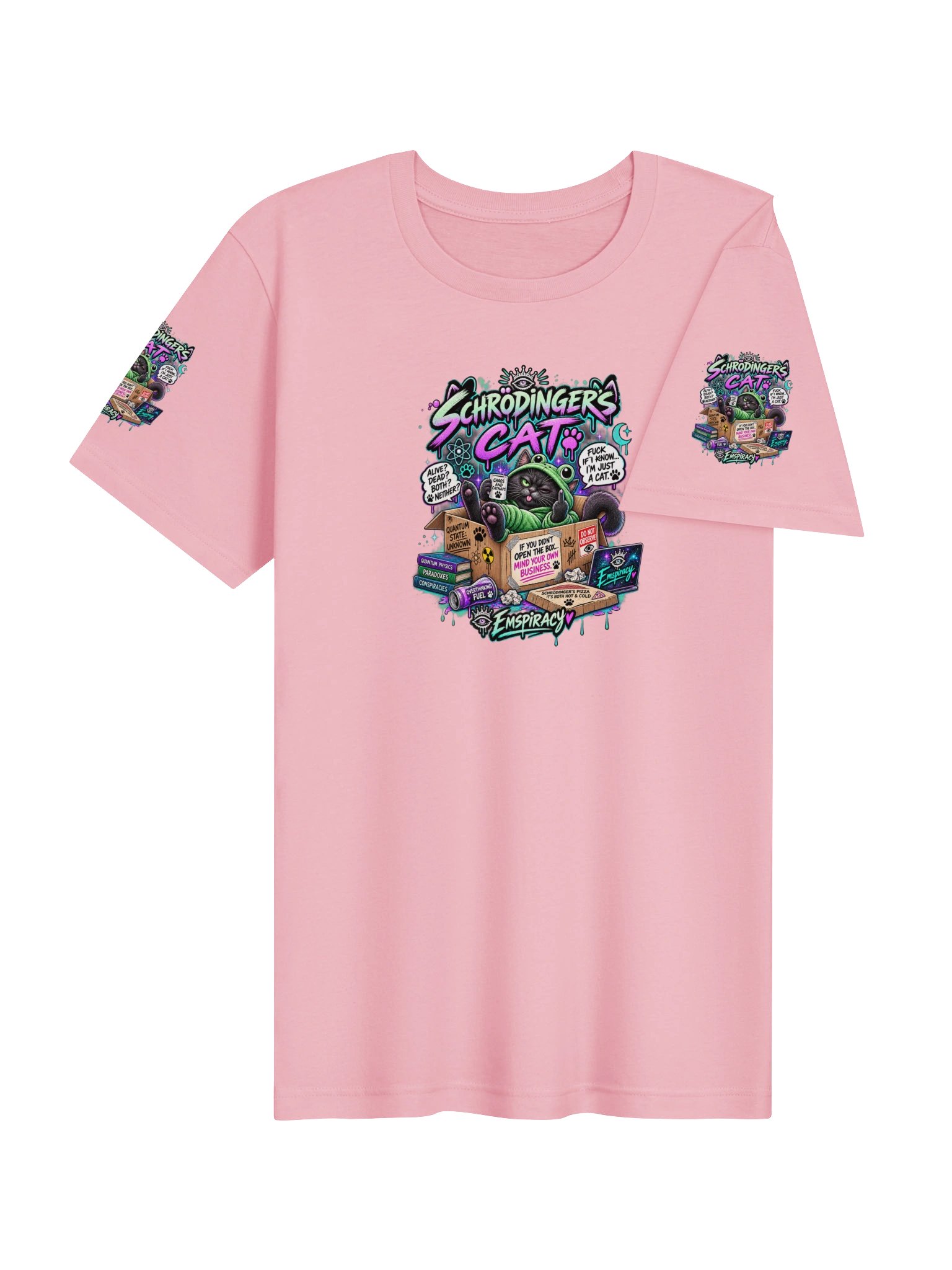 😂💚🐸 SCHRÖDINGER’S CAT FUCK KNOWS. I’M JUST A CAT. 🐈‍⬛🖕 product image (54)